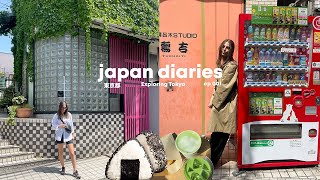 JAPAN DIARIES | Exploring Tokyo, thrift-shopping, food tasting, picnics, matcha & cherry blossoms🌸