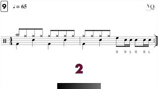 Lesson 1 Drum FILLS for Beginners Practice-Along! 🥁🎵