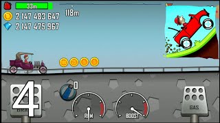 Hill climb racing - Gameplay Walkthrough part 4 - (iOS, Android)