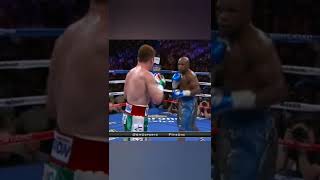 Mayweather showed his superb boxing skill against Canelo