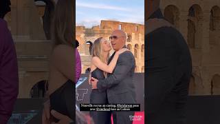 Brie Larson with Vin Diesel at the “Fast X” movie premiere in rome, italy. #brie