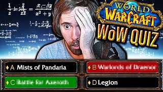 Asmongold Mind EXPLODES - Taking the Ultimate WoW Quiz