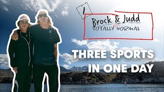 Surf, Skate and Snowboard In One Day With Brock Crouch & Judd Henkes | TOTALLY NORMAL E1