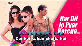 Har Dil Jo Pyar Karega | OST - Har Dil Jo Pyar Karega 2000 (karaoke no vocal cowok) | Lyrics Salman