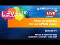 Episode 91 – Level Up your Career – How to prepare for an APMG exam