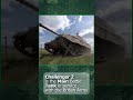 Challenger-2 is the Main Battle Tank in service with the British Army #shorts