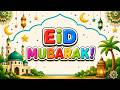 🎵 Eid Mubarak 🌙 Islamic Kids Song | Eid Song for Children | Tiny Quran Explorers