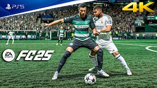 FC 25 - Sporting CP vs Real Madrid Ft. Ronaldo, Mbappe, | UEFA Champions League | PS5™ [4K60]