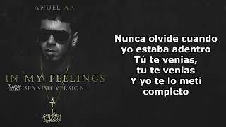 In My Feelings Spanish Version (Letra) , Anuel AA