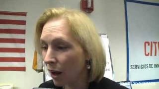 Sen. Gillibrand visits CITIZENSHIP NOW! 2010