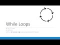 While & Do While Loops in Java (4.2)