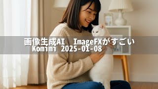 画像生成AI　ImageFXが無料だけどすごい 　Komimi 2025 01 08