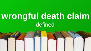 Wrongful Death Claim | Explained Simply (Torts)