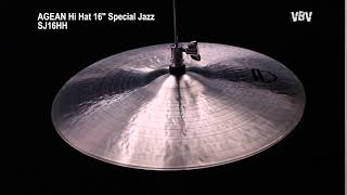 Charleston Agean Special Jazz Hi hat 16\