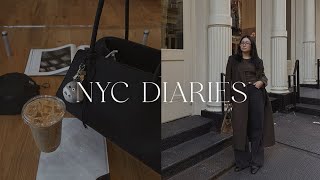 NYC DIARIES: FRIENDS VISITING NEW YORK \u0026 TRAVEL PREP | ALYSSA LENORE