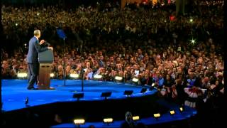 President Obama's 2012 US election victory speech