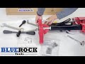 BLUEROCK 8Z1 Unboxing & Assembly Concrete Core Drill Rig Stand Drilling How to Setup