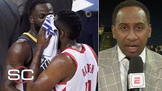 Kevin Durant was subpar, Harden’s injury impacted Rockets in Game 2-  Stephen A. | SportsCenter
