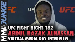 Abdul Razak Alhassan aims to show full ability | UFC Fight Night 182 interview