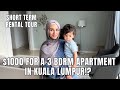 APARTMENT TOUR (our short term rental) in KUALA LUMPUR, MALAYSIA