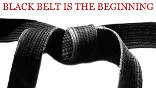 Ninjutsu Training | Black Belt Is the Beginning | Martial Arts Kyu & Dan Belt Ranks