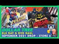 DOLLAR TREE $1 Blu Ray and DVD Movie Hunt SEPTEMBER 2021 Store #6 - BEST HAUL OF THE MONTH?