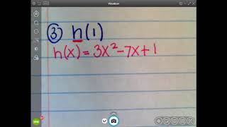 #17 Function Notation