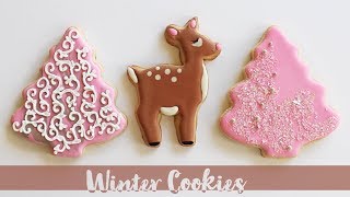 Deer Winter Cookies