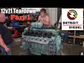 12v71 Detroit Blower Removal  Teardown Part 1