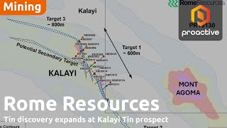 Rome Resources CEO on latest encouraging Kalayi assays; Mont Agoma update