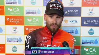 FILIPPO GANNA - REACTS TO THE END - STAGE 1 - VOLTA AO ALGARVE 2025