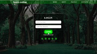 ASMR programing - How to make a Website login page in HTML and CSS - No Talking