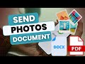 How to Send Photos as Document in WhatsApp