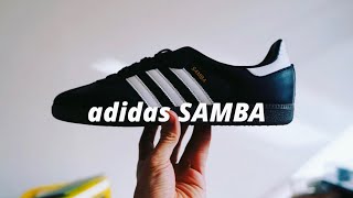 モダンでノスタルジックなルックス adidas ｜SAMBA｜BLACK