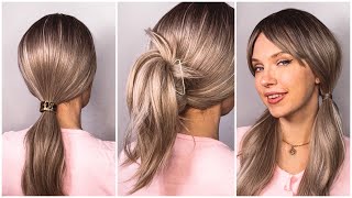 EASY \u0026 FAST EVERYDAY HAIRSTYLES TUTORIAL 💕 ПРОСТЫЕ И БЫСТРЫЕ ПРИЧЁСКИ НА КАЖДЫЙ ДЕНЬ