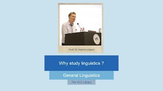 GEN109 - Why study Linguistics?
