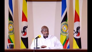 Okwogera kw'omukulembeze w'eggwanga Yoweri Kaguta Museveni ku mbeera nga bweri mu ggwanga.