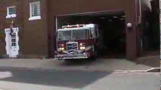 Frederick engine 23 and Frederick ambulance 29