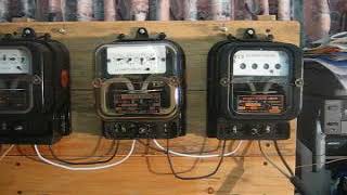 FERRANTI type FCC Watt Hour Meters 1918-1923?