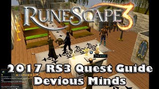 RS3 Quest Guide - Devious Minds - 2017(Up to Date!)