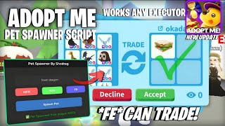 ADOPT ME SCRIPT 🔥 [TRADEABLE] PET SPAWNER! SPAWN NEW PETS (LATEST UPDATE)