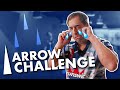 BOWLING CHALLENGE! Striking On Every Arrow Against Parker Bohn III!