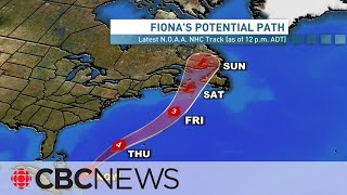Hurricane Fiona set to make landfall in Atlantic Canada