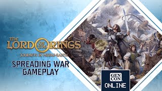 Gen Con Online 2021: The Lord of the Rings: Journeys in Middle-earth | Spreading War Gameplay