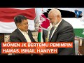 JK Bertemu Ismail Haniyeh, Serukan Hamas dan Fatah Bersatu demi Palestina