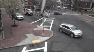 Chelsea, MA  Drunk driver narrowly misses pedestrians and damages Chelsea City Hall