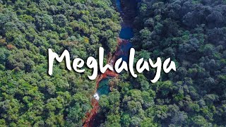 MEGHALAYA from the sky | Drone view of Meghalaya | Unseen waterfalls of Meghalaya