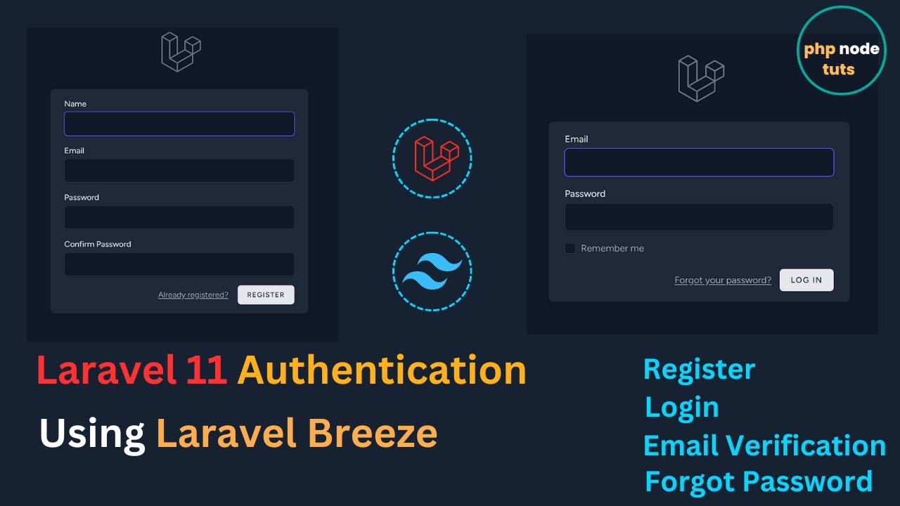 рџ ёlaravel 11 Authentication Using Laravel Breeze Laravel 11