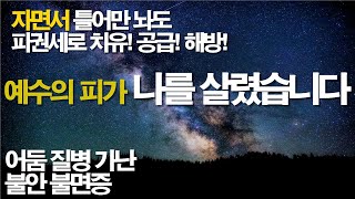 잠자며 예수의 피로 나는 치유 공급 자유 해방 되었습니다. #잠자며듣는기도 #질병치유기도 #서효원목사치유기도 #불면증 #보혈기도 #대적기도 #따라하는기도 #축사기도 #기름부음