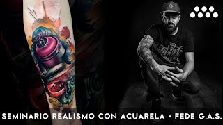 FEDE GAS TATTOO - Seminario TATTOO REALISMO A COLOR